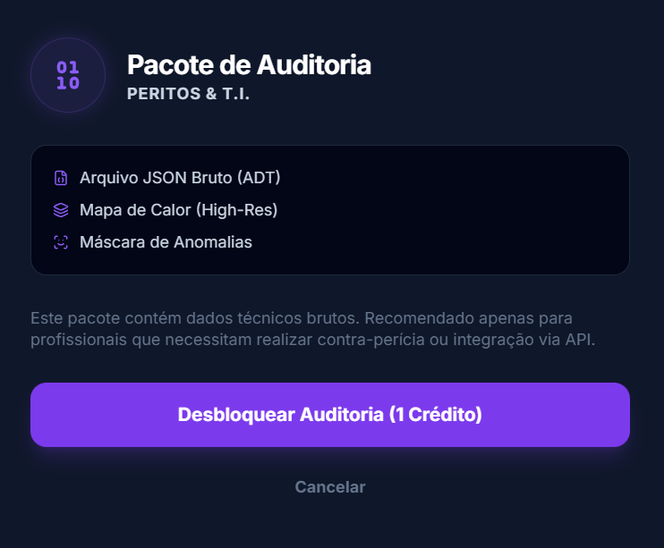 Confirmação de Auditoria