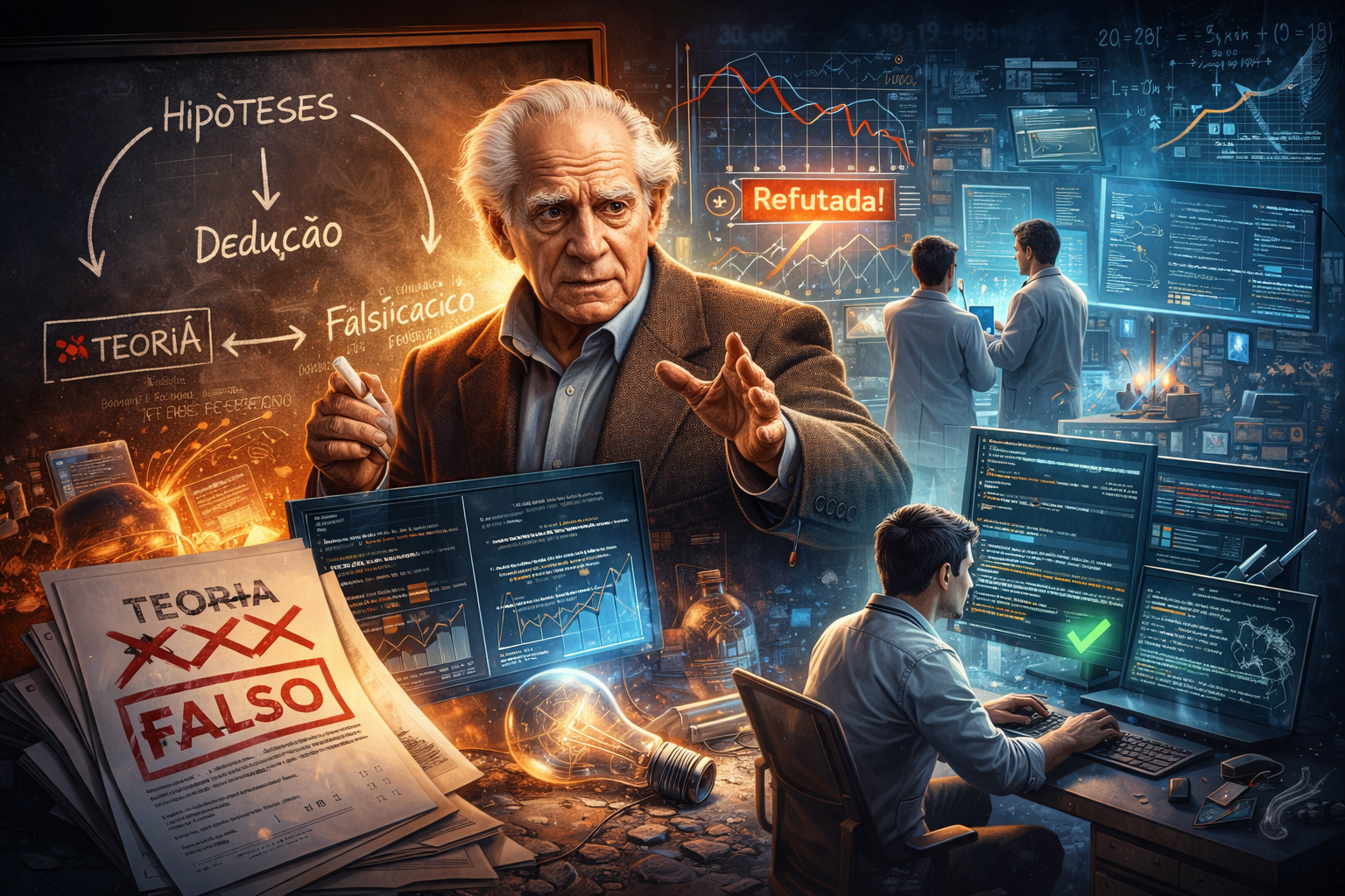 Popper no Sofware, um Erro que da Certo.